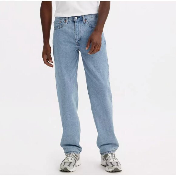 Levi's‎ 550 Relaxed Fit Men's Jeans size w 34 L34 Light Stonewash MADE in 2014. - Picture 1 of 15
